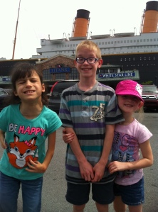 Ana, Hannah and Drew on vacation last year